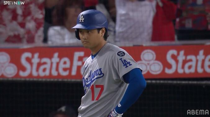 大谷、痛烈ライナーがトリプルプレーに阻まれ“呆然”