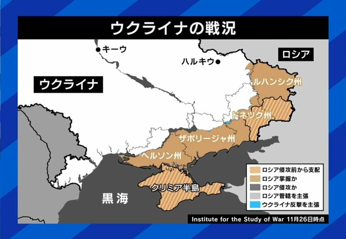 ウクライナの戦況