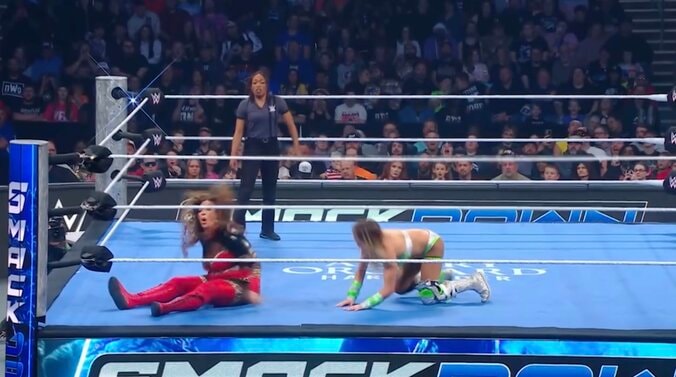 バンザイドロップはかわされてしまう