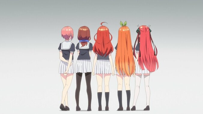 アニメ「五等分の花嫁∬」第6話、赤点なら転校…風太郎＆五つ子が“最後の試験”に挑む！ 先行カット解禁 5枚目