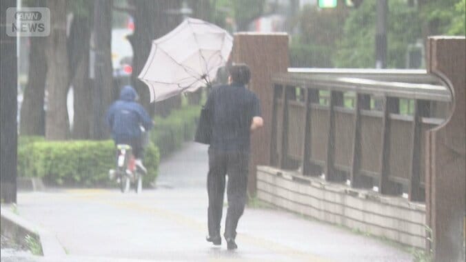 “ダブル台風”直撃　あす東京は「2度大雨」 1枚目