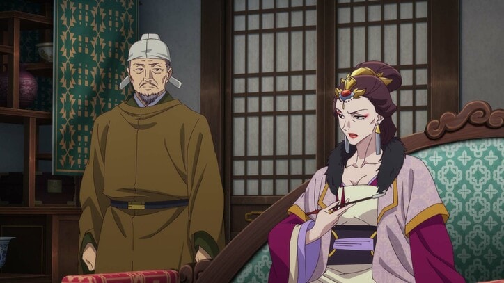 アニメ「薬屋のひとりごと」46話場面カット 子昌、神美