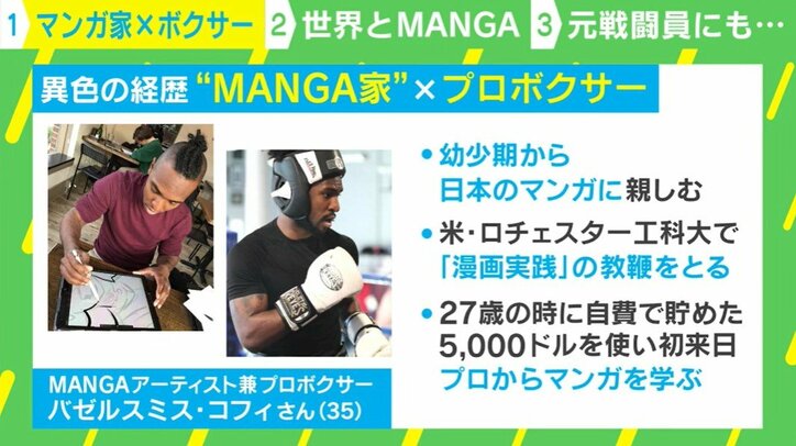 コフィ氏の“異色の経歴”