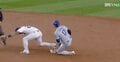 何が起きた…? 大谷翔平、“想定外のプレー”に「ダメだろ!」 まさかの“激走スライディング”「勇気ありすぎ」「カッコ良すぎる…」