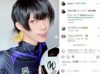 「とにかくかっこいい」「似すぎてるッッッ…!!」コスプレイヤー・伝染タルキ、「ブルーロック」蜂楽廻コスでファンを魅了
