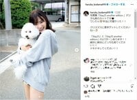 兒玉遥の“太もも＆胸元ショット”にファン歓喜「癒される」「すべて素敵でコメントの言葉が見当たらない」の声　