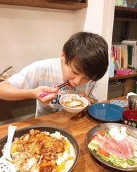 みきママ『鶏の照り焼き炊きこみごはんです～！！』