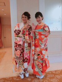 岡田結実、同学年・井頭愛海との晴れ着ツーショットに反響「可愛さの相乗効果」