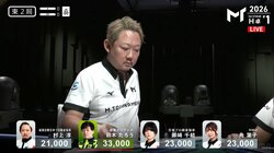 それ一体、何デシベル？村上淳、特大「ポン」の発声に騒然 実況「すごい大きな声でした」ファンも「洞窟の中かな？」「反響すごいなｗ」と大ウケ／麻雀・Mトーナメント