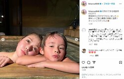 村重杏奈、イケメン弟らとの温泉写真が話題に 「マコーレー・カルキンおる！」「美男美女ファミリー」の声