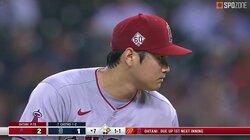 大谷翔平、17球を投げて“14回”の雄叫び！ 気持ちで8勝目を勝ち取った7回の投球に反響