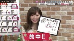 藤田かんなアナ、視聴者のおかげで万車券の予想的中「これから絶対乗っかる」／ミッドナイト競輪