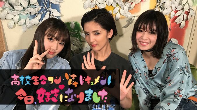 1泊2日で恋愛は生まれるか？  E-girls・藤井萩花らが見届ける、現役高校生の恋愛ドキュメンタリー番組 1枚目