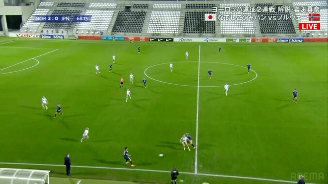 なでしこジャパンの秘密兵器！？復活した天才レフティーの“華麗なドリブル”にファン騒然「さっそく格が違う」「松井大輔みたい」遠藤純が魅せた瞬間 4枚目