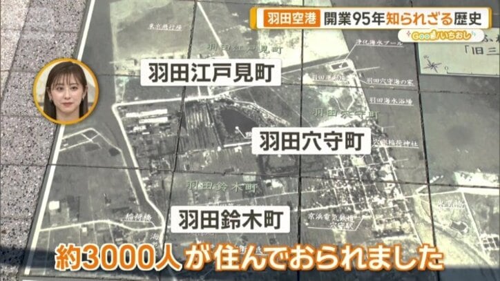 羽田近辺の航空写真を使ったタイル