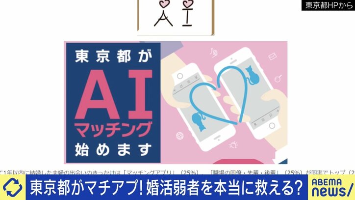 【写真・画像】東京都がマッチングアプリ開発 「手続きが面倒で不安」の声も 官製の意義は？ 「結婚相談所と似たシステムを安く使える」　1枚目