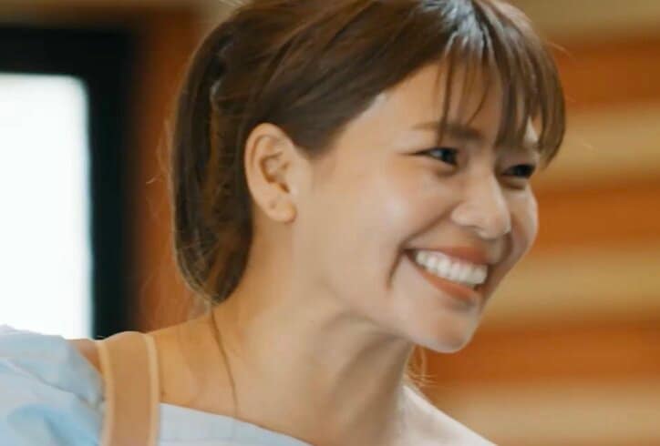 【写真・画像】「あいのり」出身の39歳シンママ美女 豊満ボディを韓国人イケメンが絶賛「いい体だと思います」　1枚目