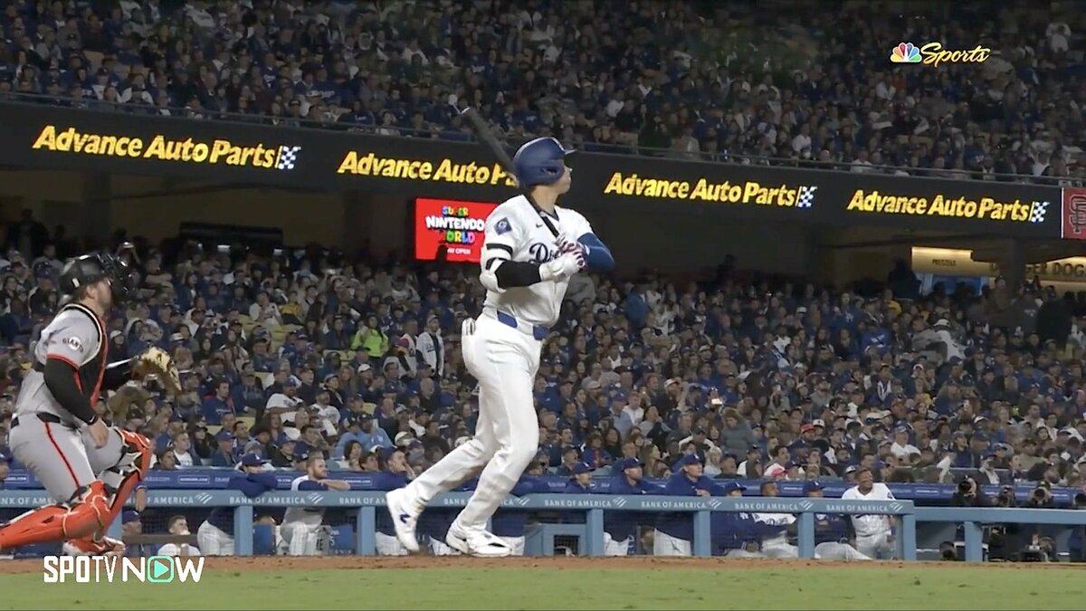 これが見たかった！大谷翔平が“打った瞬間ぴょん”会心弾の証 「気持ち