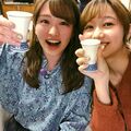 伊藤かりん＆高田秋の“ほろ酔い”2ショットに「二人とも可愛い」「しあわせオーラで溢れてる」の声