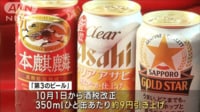 【映像】酒税改正 第3のビール 増税前に駆け込み需要