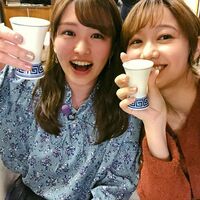 伊藤かりん＆高田秋の“ほろ酔い”2ショットに「二人とも可愛い」「しあわせオーラで溢れてる」の声