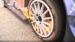 ブレーキが「メラメラ燃えてしまっている」 世界一速いラリー車、“ワイルドすぎる”光景が話題 自然“も”相手の過酷さに反響