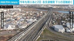 今年も残りあと2日 各交通機関 下りの混雑続く