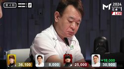 透視？それとも嗅覚？レジェンド雀士、ツモ切りリーチ→一発ツモが衝撃度MAXレベル「み、見えてる？」／麻雀・Mトーナメント