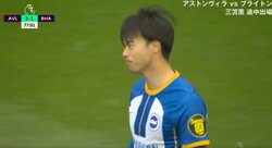 ムスッ！三笘薫 “への字口”で不満あらわ　CK獲得のはずがゴールキックの判定にジャスチャー交えて猛抗議「今日レフェリングと相性悪いですね」