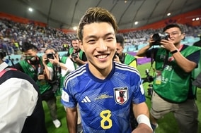 値千金の同点ゴール！　堂安律「俺が決める、俺しかいないと思ってピッチに入った」