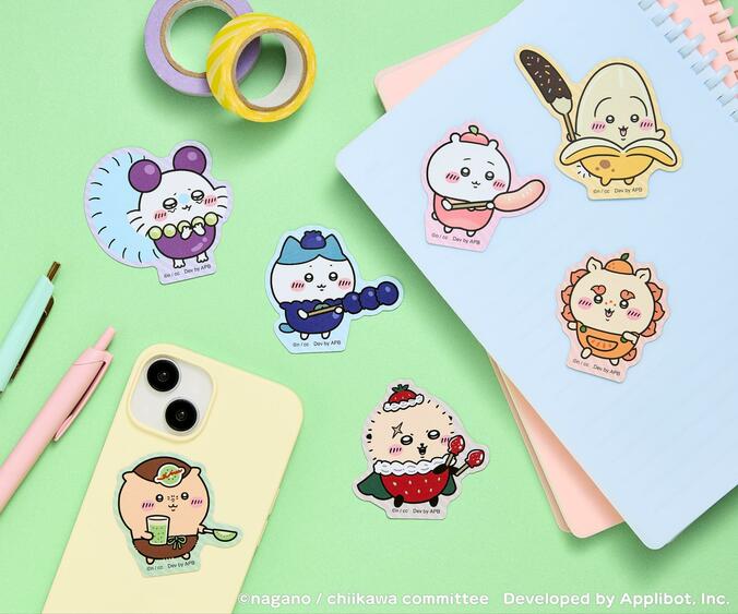 スマホゲーム『ちいかわぽけっと』公式グッズ第2弾が4月10日発売！モチーフはフルーツとファンタジー 5枚目