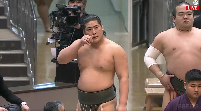 幕下九枚目・竜翔（追手風）