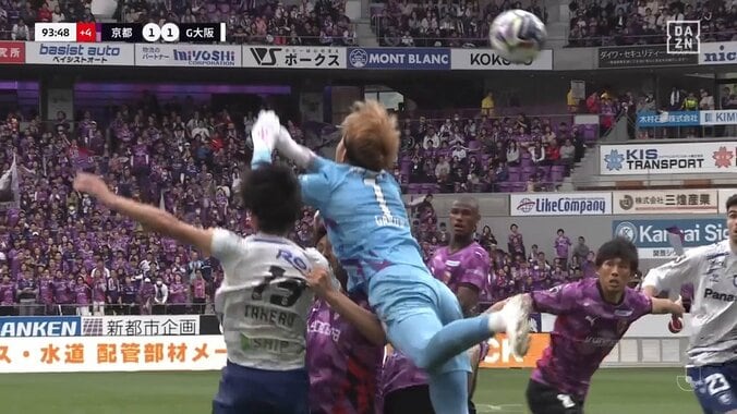 京都サンガF.C.のGK太田岳志