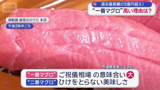 一番マグロ”と“二番マグロ”の違い