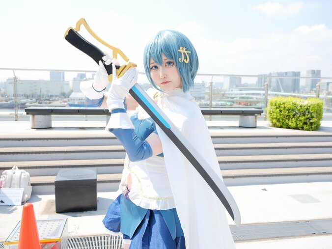 【写真・画像】『魔法少女まどか☆マギカ』さやかコスプレ5
