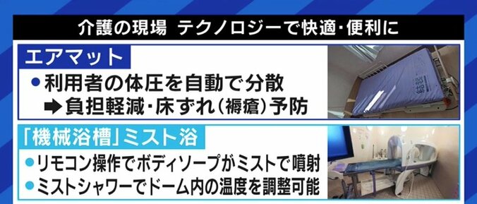 EXITりんたろー。も懸念…ITで“生産性”向上、“介護職員1人で4人の入所者の対応を可能に”報道に、現場の思いは 8枚目