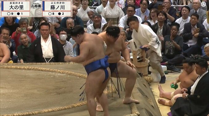 横綱・大の里、難敵・藤ノ川に完勝 直後の“動き”が「もはやファンサ」と話題 「これが大の里」「おかえりなさいませ」完全復調にファン歓喜 5枚目