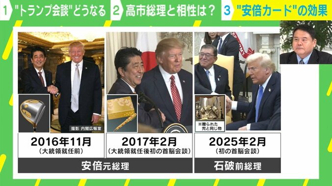 歴代総理からの“金ピカ”な贈り物