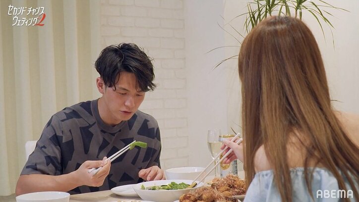 バツイチ同士でマッチングした2人が同棲スタート!初めての夜に「本音で語りましょう」『セカンドチャンスウェディング2』第2話