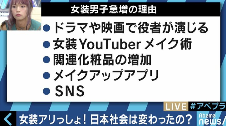 「女性の気持ちがわかるからモテる」急増する女装男子との出会いを求める女性たち
