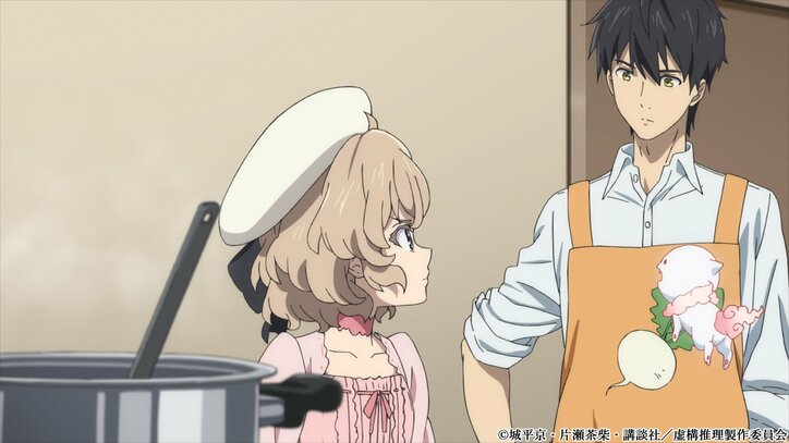 アニメ「虚構推理」第2話、琴子の元に届いた殺人事件にまつわる相談とは…先行カット&あらすじ解禁