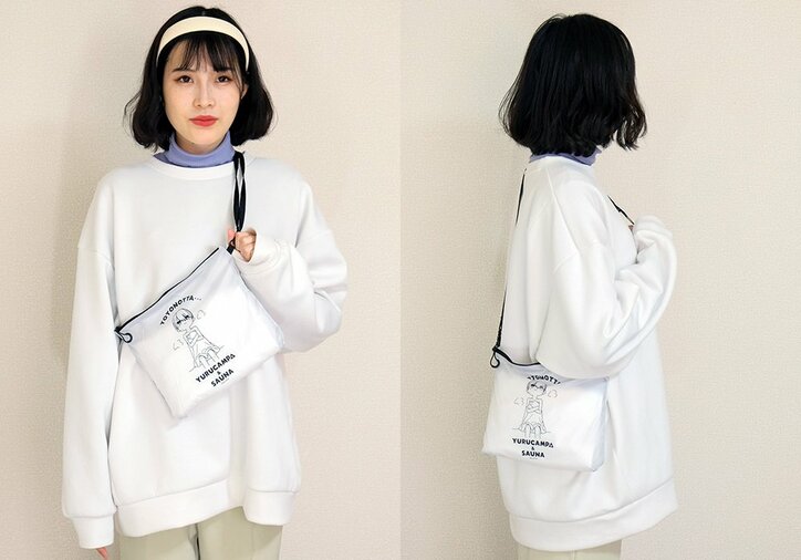 アニメ『ゆるキャン△』、“キャンプと旅と温泉が楽しめる”新グッズが登場 Tシャツ、手ぬぐい、タオルなど