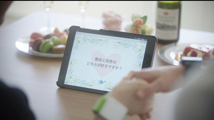「握手すれば情報が伝わる」業界初！人体通信技術を婚活パーティに導入