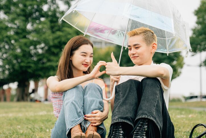 モテモテ年上美女・なな「うち、のせりんが好きなの」年下モデル男子に可愛すぎる告白！“シルエットキス”も『オオカミちゃんとオオカミくん』第3話