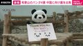 和歌山のパンダ4頭 中国に向け園を出発