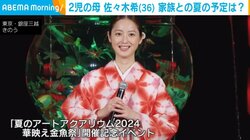 2児の母・佐々木希、華やかな浴衣姿を披露 家族との夏の予定を明かす