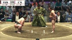 「イメージが全然違う」大相撲、“正装”姿の著名人の姿 カメラが捉えた一瞬の出来事 “歓喜”の瞬間が話題