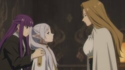 フリーレン様は私の…他人にハグされる師匠を見て「むすーっ」となるフェルンがかわいすぎ