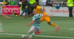 前田大然、超絶ビューティフルミドルで今季初ゴール！華麗な切り返しで相手DFを転倒させ左足で完璧過ぎるコントロールショット “90分走り回った苦労”が報われた瞬間