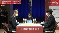 渡辺明名人 対 糸谷哲郎八段 決勝進出を決めるのはどっちだ 準決勝対局開始／将棋・朝日杯